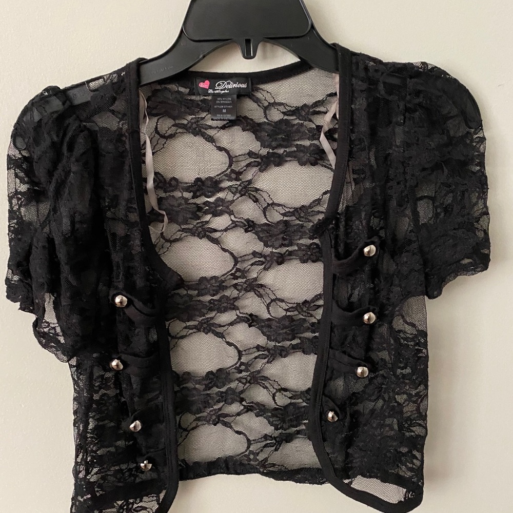 Lace sweater type